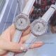 Perfect Replica Chopard Stainless Steel Diamond Bezel Gray Leather Strap 35mm Women's Watch (3)_th.jpg
